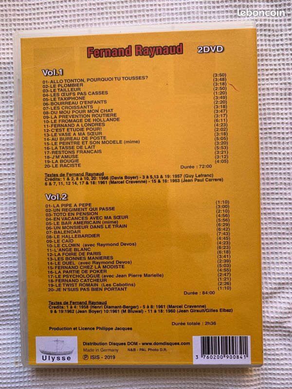 Fernand Raynaud - sketchs - vinyle et DVD (image 5)