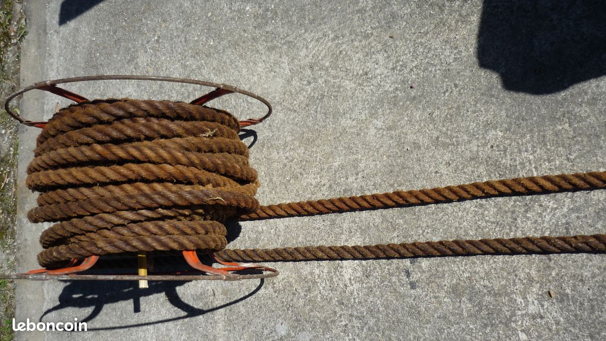 Corde traité de diamètre 25 mm en trois longueurs différentes (image 2)