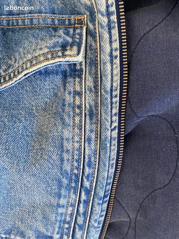 Bomber en jeans Zara (image 5)