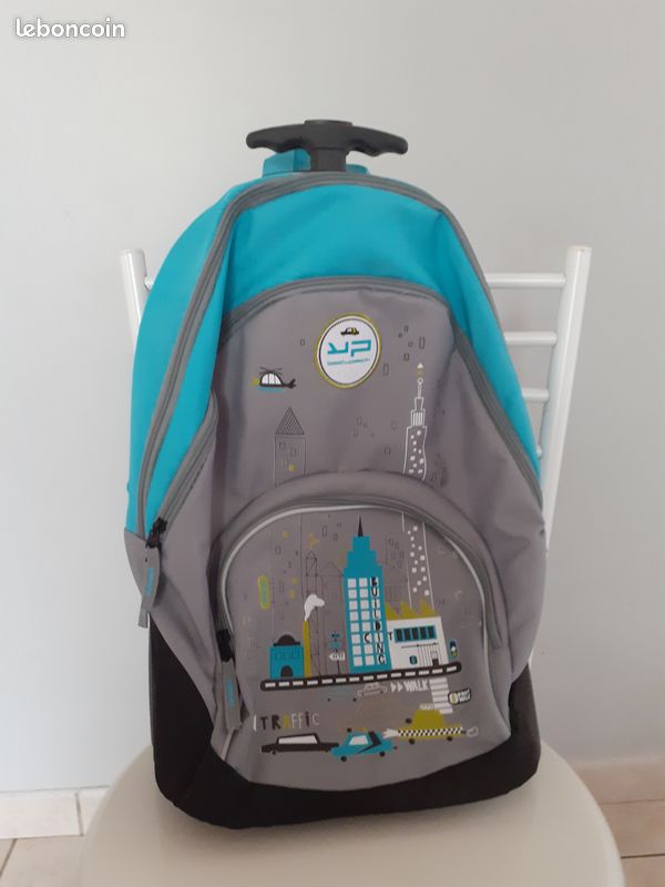 Sac scolaire à roulette (image 1)