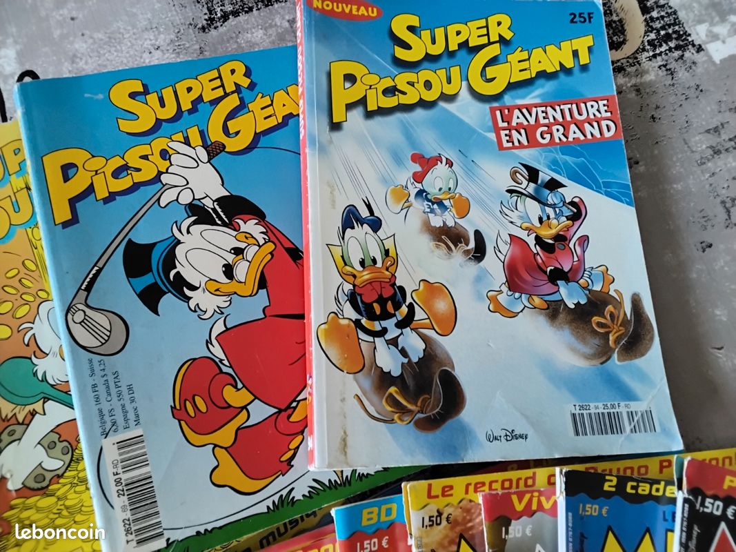 Revue et livres Mickey/picsou (image 4)
