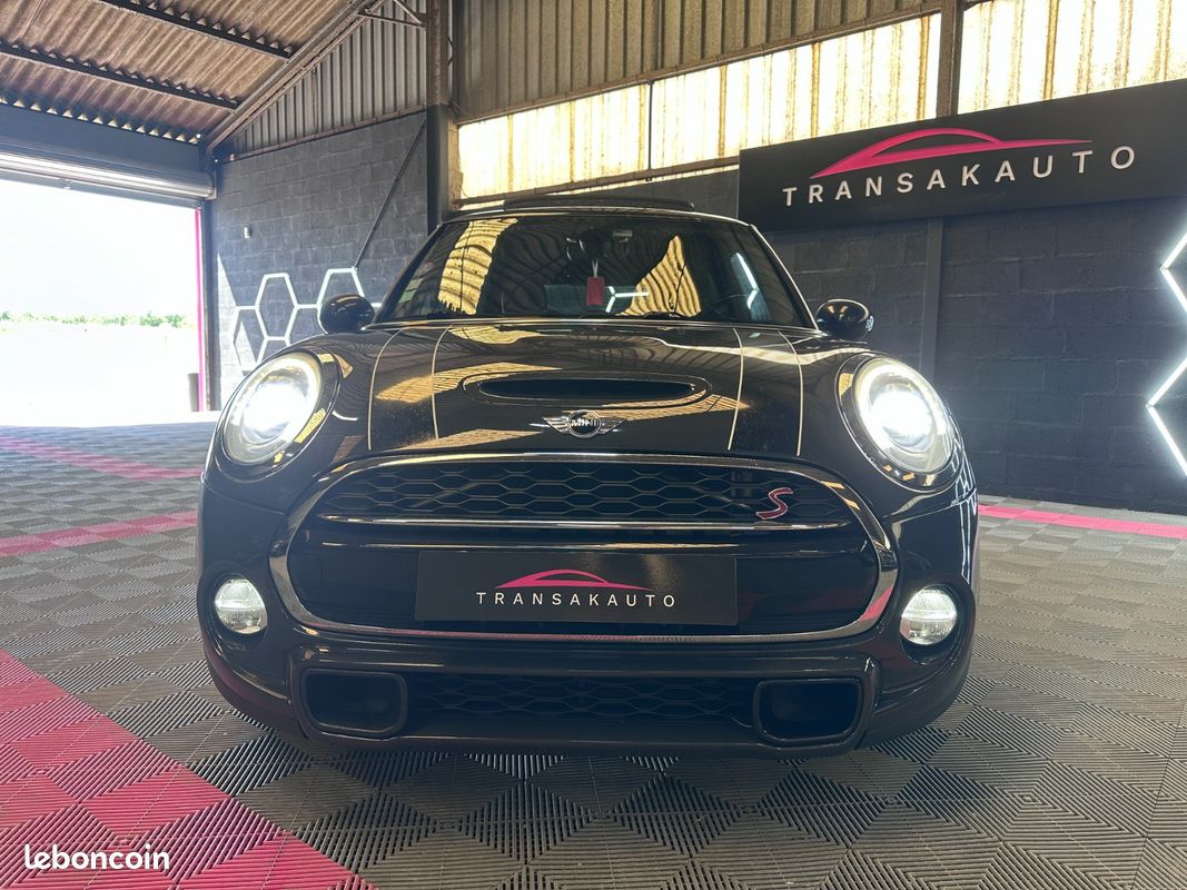 MINI HATCH 3 PORTES F56 Cooper S 192 ch Pack Red Hot Chili / AFFICHAGE TETE HAUTE / TOIT OUVRANT / RADAR ARRIERE (image 2)