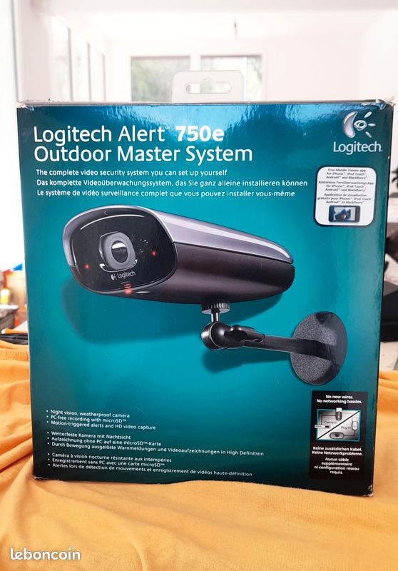 Caméra Logitech Alert 750e NEUF (image 1)