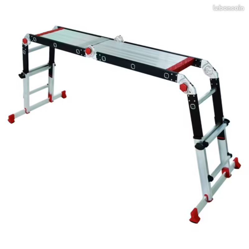 Déstockage Echelle pliante télescopique avec plate-forme SPIDER HELDER PRO (image 2)