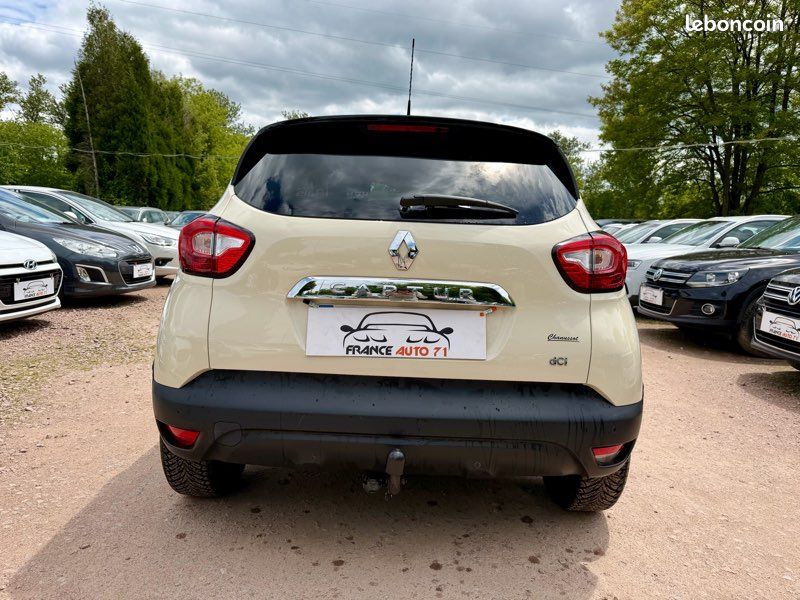 Renault captur 1.5l dci 90cv finition intens 223.800kms 02/2014 feux de jour a led gps écran tactile bluetooth attelage (image 8)