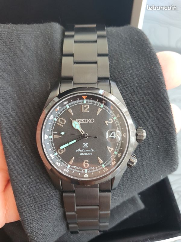 Mountain Sunset Montre Seiko Alpinist 2021 Seiko Prospex Alpinist