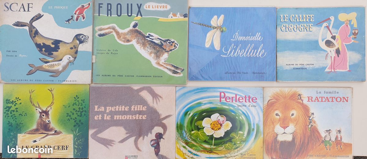 Jeu Vintage Du Père Castor - Chacun Son Gîte - Édition Flammarion - Occasion