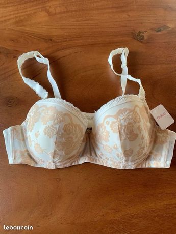 Soutien-gorge Charlott' Lingerie - Taille 95C, Bleu, Classique Et Neuf Avec étiquettes !