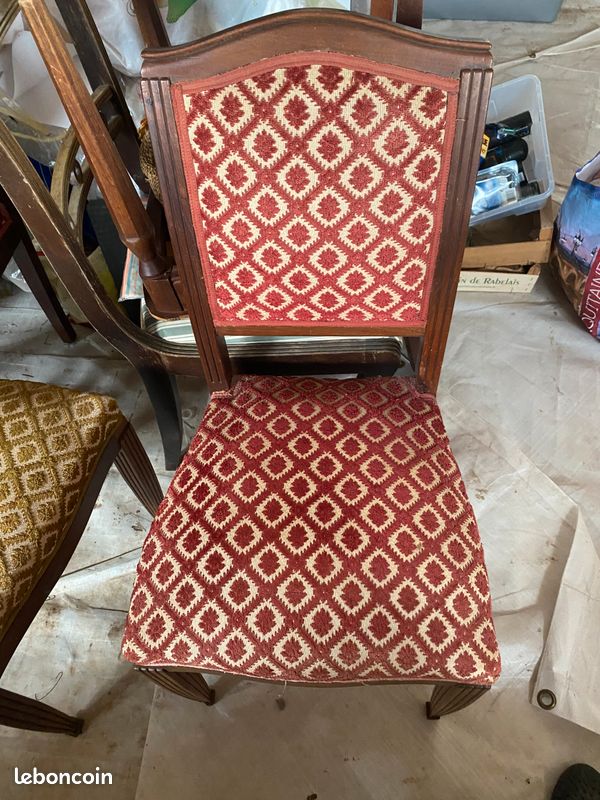 Vend lot 2 chaises (image 1)