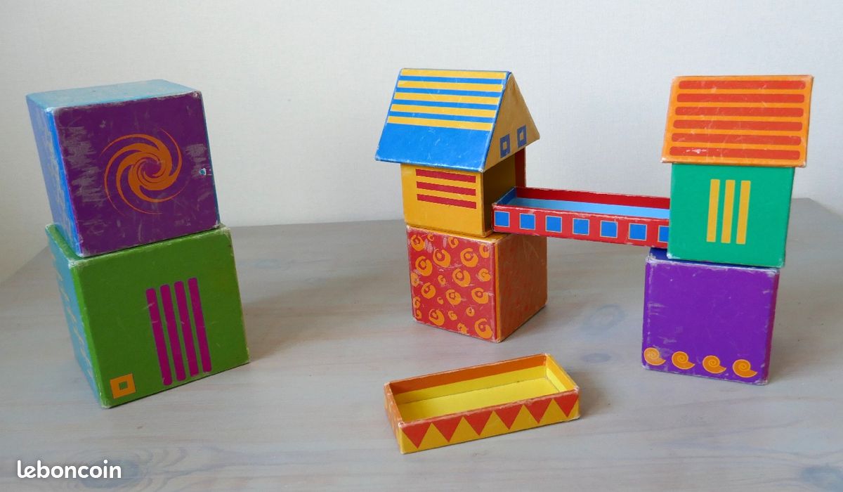 Jouet éducatif cubes Djeco (image 1)