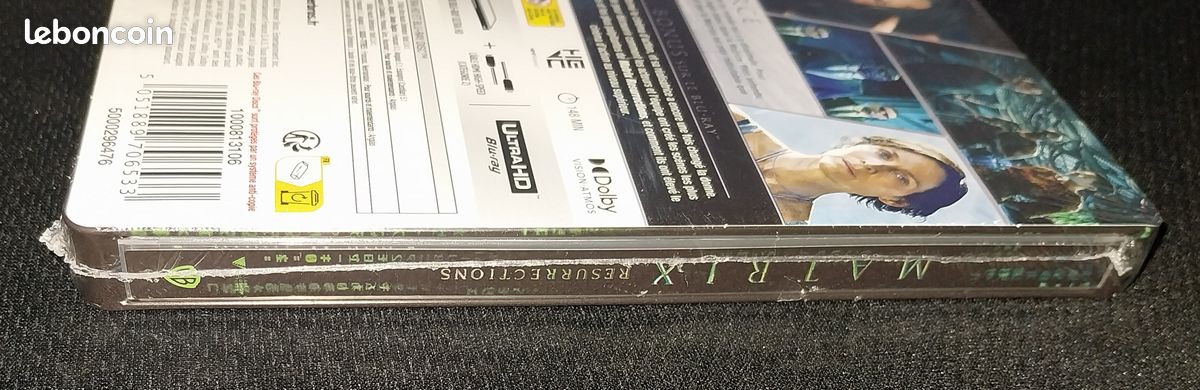 4 K MATRIX Resurrections comme neuf- version Steelbook (image 3)