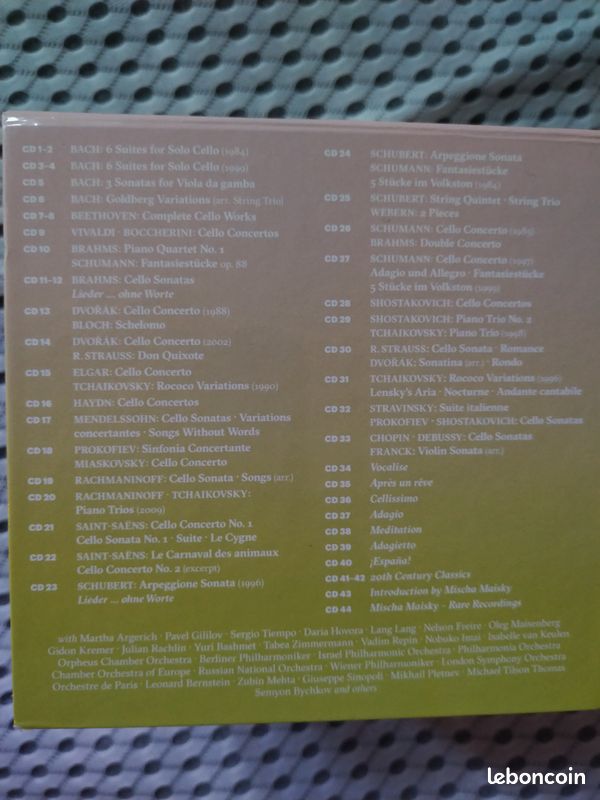 Intégrale Mischa Maisky 44 CD (image 3)