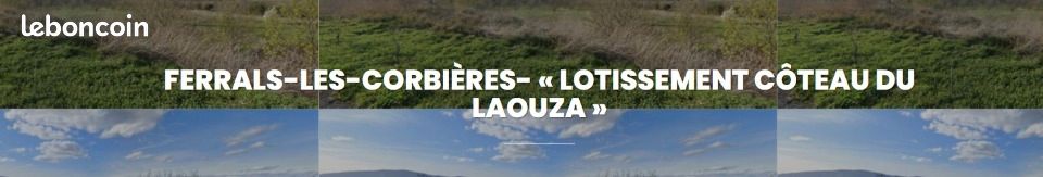 Terrain 431 m² Ferrals Les Corbieres · à Ferrals-les-Corbières · 57 000 €
