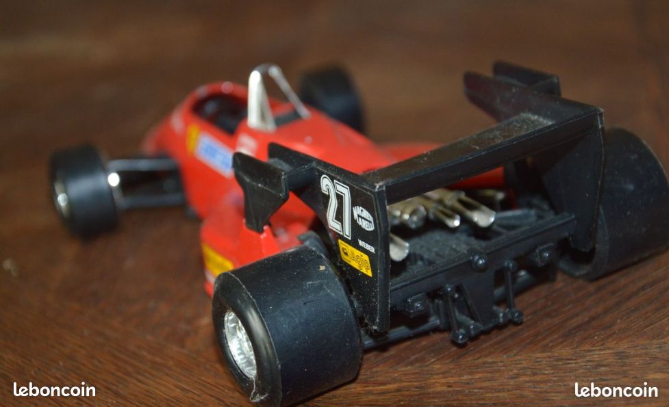 BBURAGO BURAGO F1 Formule 1 ferrari 126 ck 1/24 n'27 M ALBORETO EUR 24