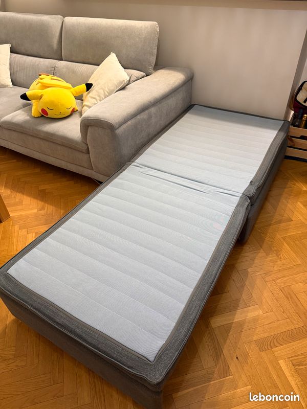 Module convertible IKEA VALLENTUNA - Banquette-pouf convertible / Lit 1 place - Très bon état (image 3)