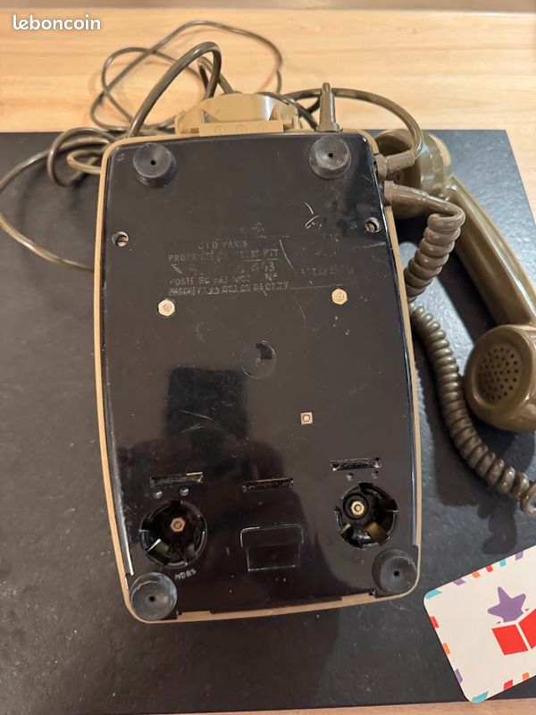 Téléphone d'Époque PTT Phone / Thomson CSF Socotel S63 / 198 48,99 Téléphone d'Époque PTT Phone / Thomson CSF Socotel S63 / 198 48,99