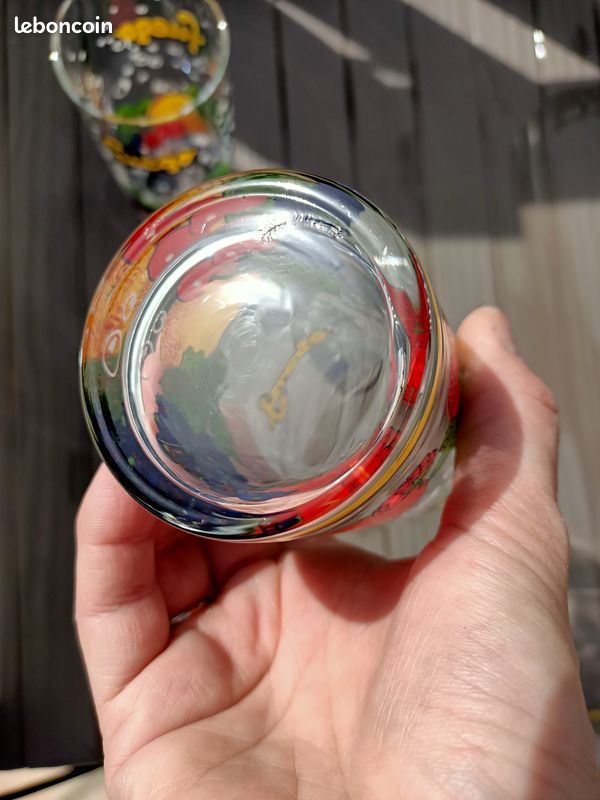 Lot de 6 verres à orangeade vintages Fuego (image 6)