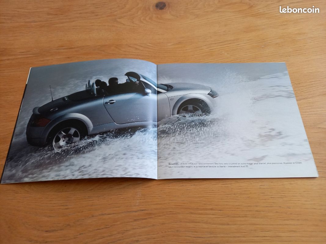 Brochure AUDI TT Coupé/ TT Roadster 180 et 225 ch Quattro - 2000 (image 2)