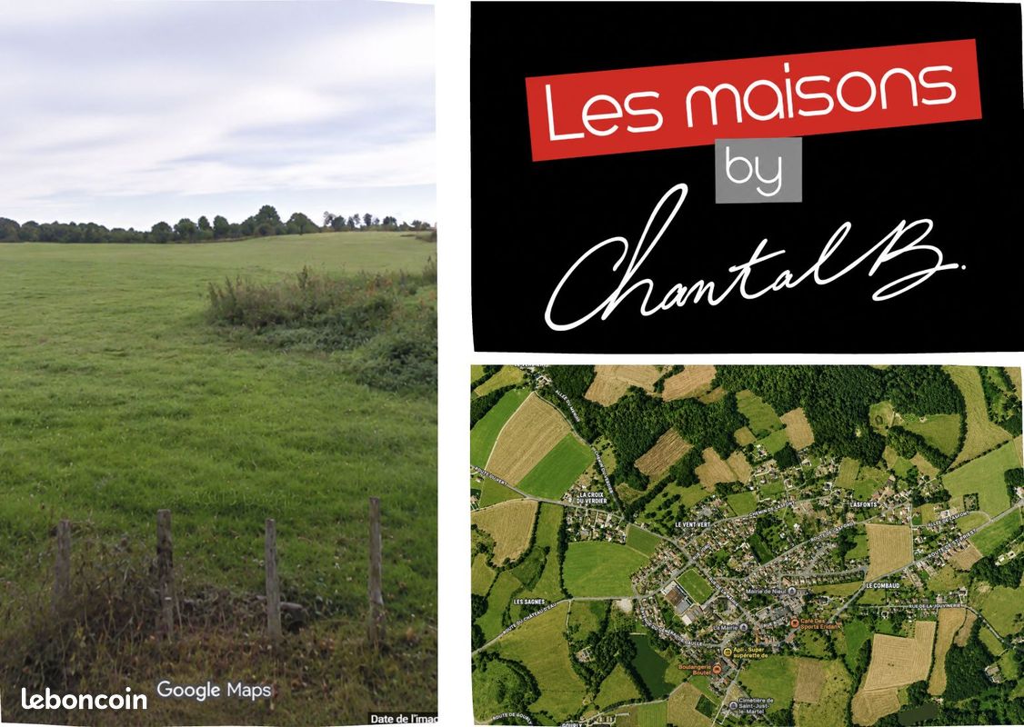 Terrain 1285 m² · à Saint-Just-le-Martel · 1 285 m² · 32 125 €