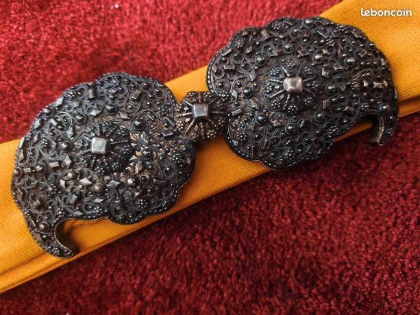 Lot De 5 Boucles De Ceinture Vintage - Doré/Argenté, Femme, Neuves Sans étiquette
