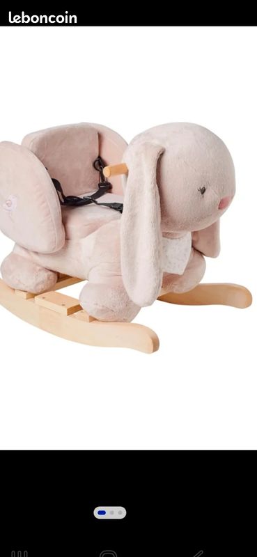 Lapin a bascule neuf de marque nattou (image 2)