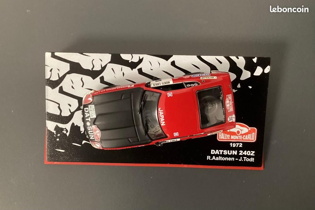 Datsun 240 Z No.62 Rally Monte Carlo 1971 R. Aaltonen – P. Easter – Riverina Model Cars Plus