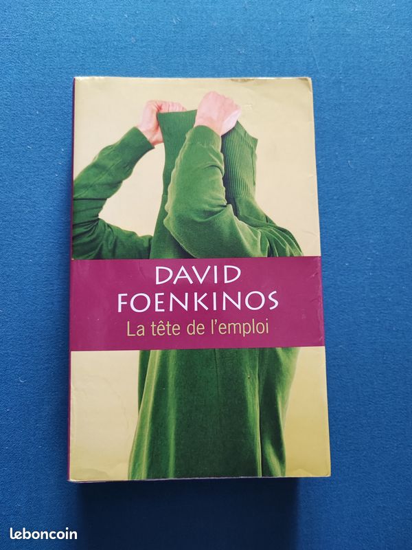 Livre David Foenkinos La tête de l'emploi France Loisirs (image 1)
