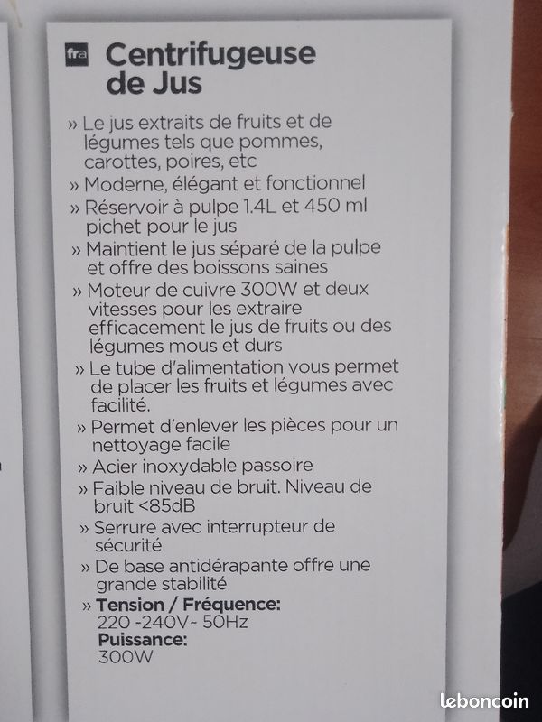 Extracteur de jus sogo (image 5)