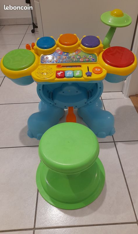 Vtech Drum Set Elephant Vtech Zoo Jamz Drum Set VTech Zoo Jamz
