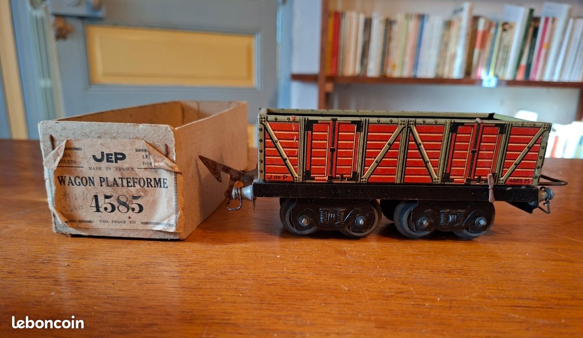Lot De 5 Wagons JEP à Bogies - Échelle O (1/43) - Occasion, France