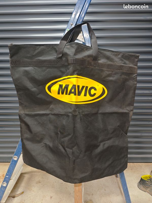 Lot 2 Housses De Roue Mavic Rouges – Transport Et Rangement Pour Vélo Route VTT