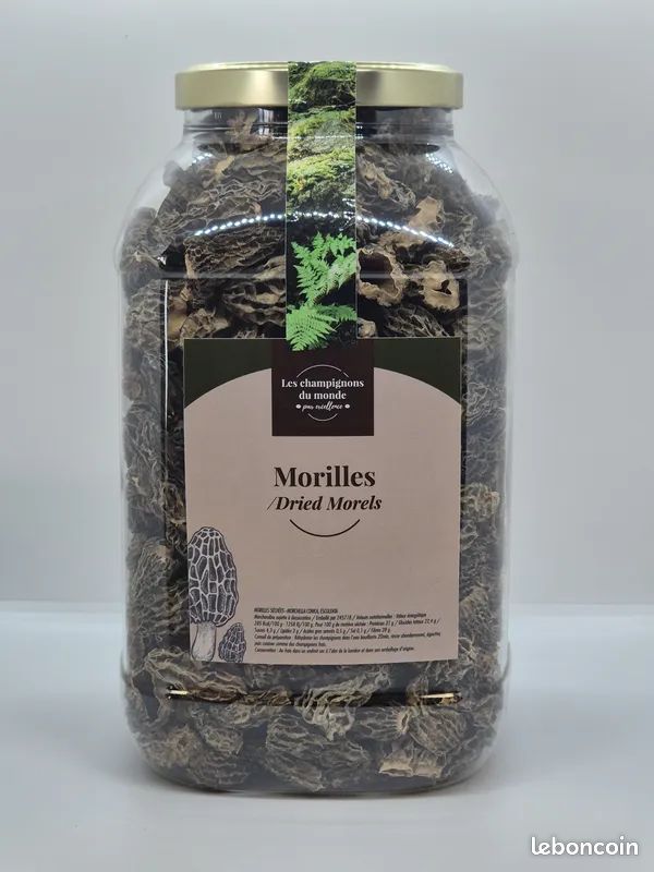 Morilles séchées NATURELLES ET SAUVAGES 500g - Vins & Gastronomie