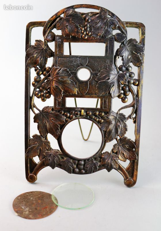 Porte-montre De Gousset Ancien Style Art Nouveau - Pièce Unique Vintage