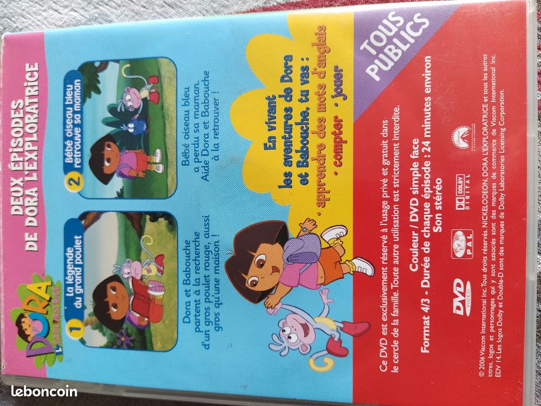 DVD Dora l'exploratrice (image 2)