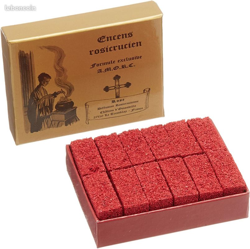 Encens rosicrucien rose (image 1)