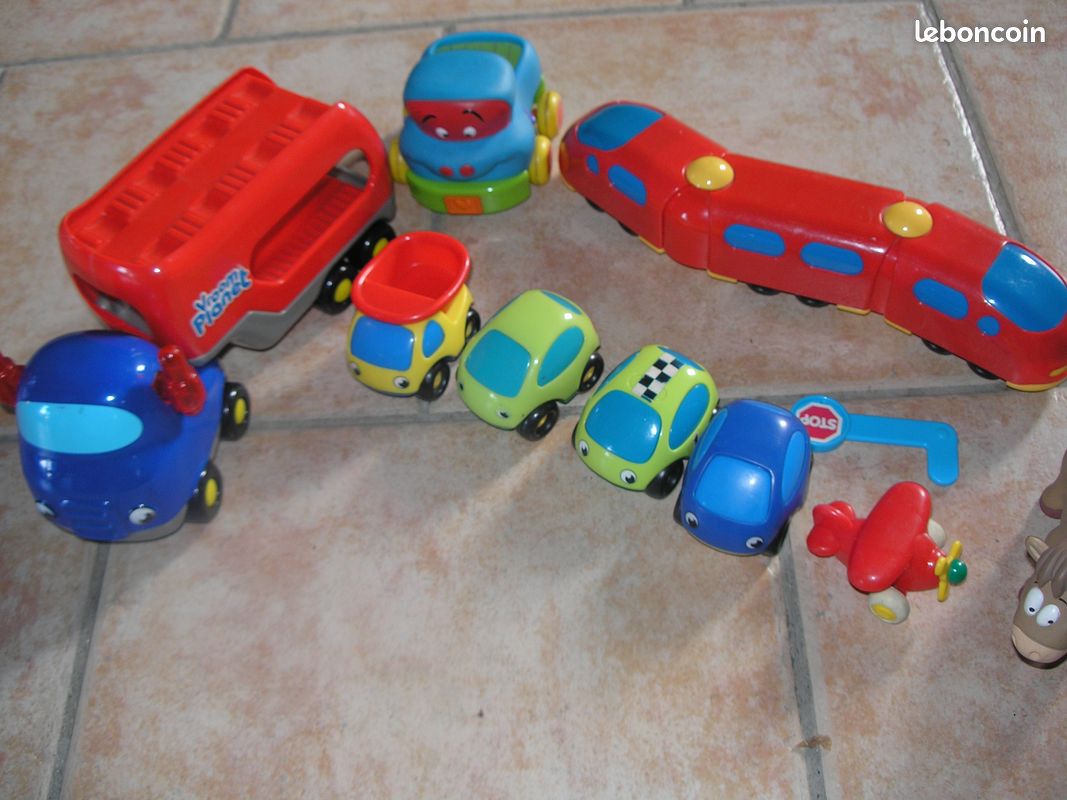 Lot camion + remorque + 4 voitures +train (image 2)