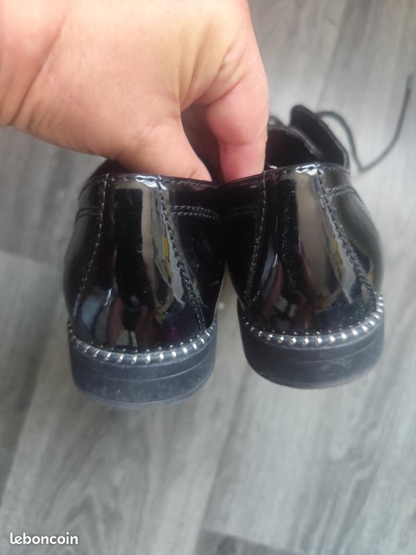 Derbies noir verni. T.38 (image 5)