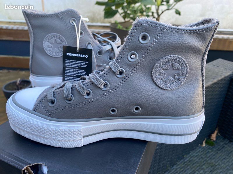 High Converses Hautes Grises Shoes Converse Haute Anthracite