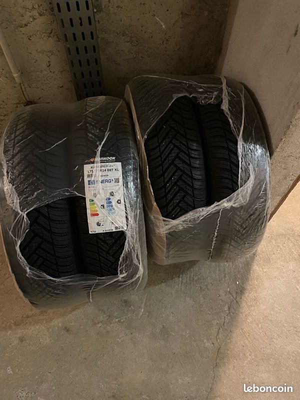 4 pneus 4 saisons Hankook R14 (image 1)
