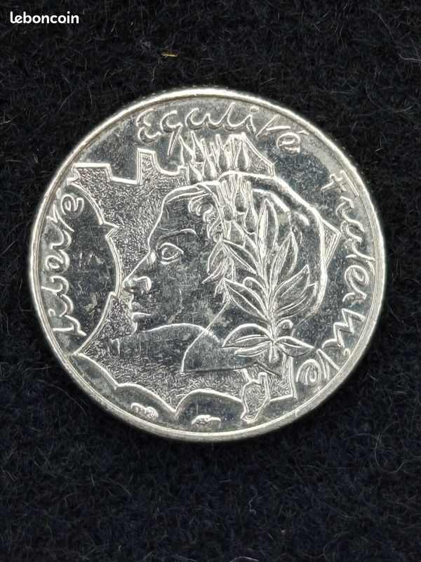 Pièce 10 Francs France 1986 - Jimenez - Marianne - Nickel - TTB