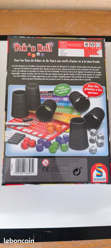 Pok'n'Roll - Jeu de Dés - Acheter sur