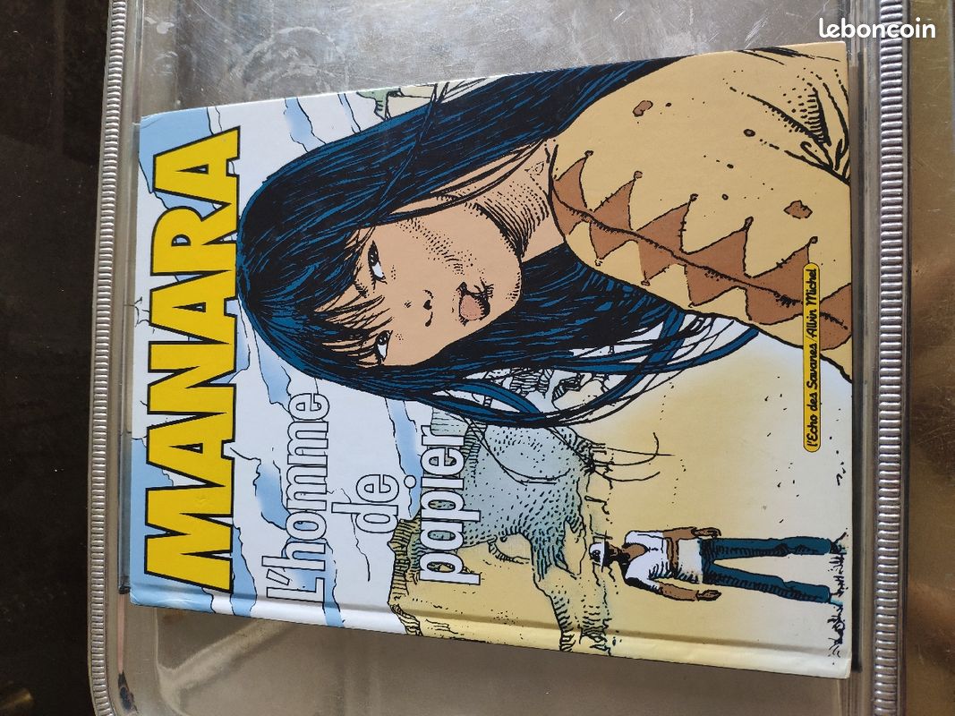BD l'homme de papier de Manara (image 2)