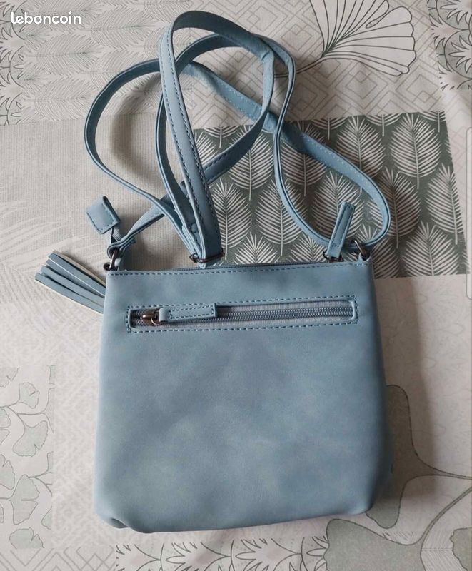 Petit sac bandoulière bleu ciel Accessoires Bagagerie