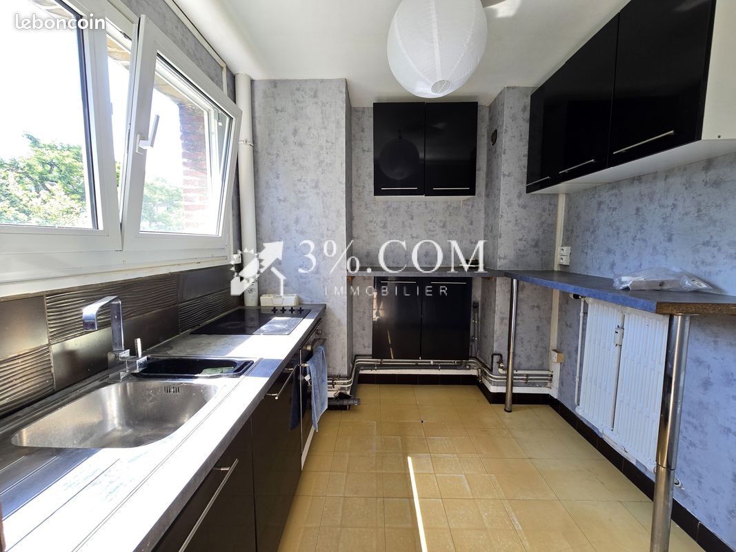 Appartement 3 pièces 59 m² · à Tourcoing · 59 m² · 88 000 €