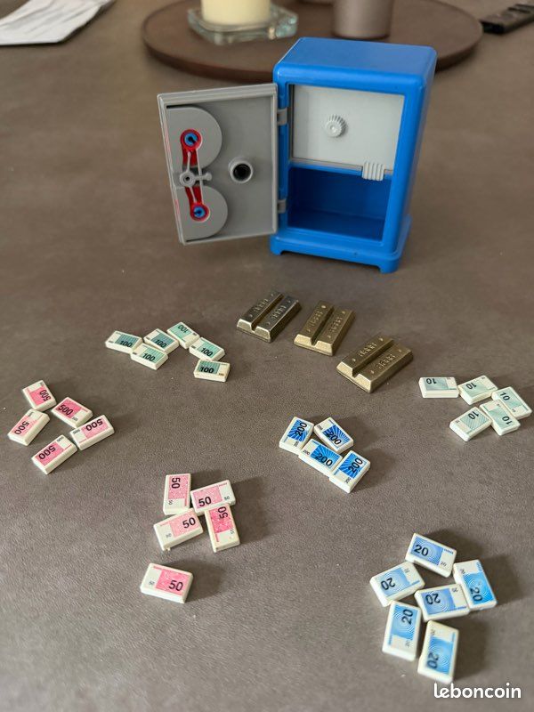 Coffre fort - billets - lingots Playmobil (image 3)