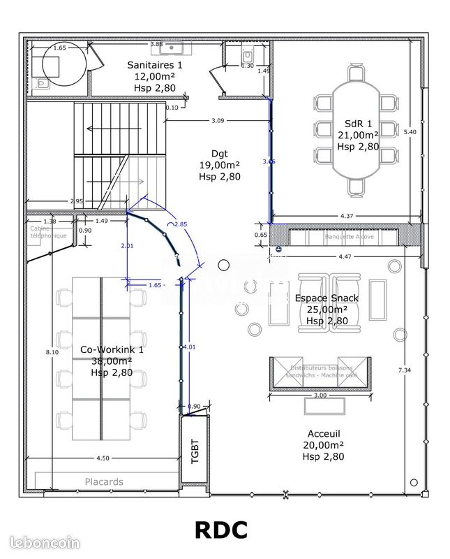 Bureaux 300 m² Foucherans (image 7)