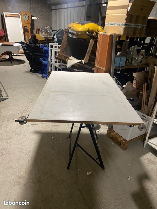 Table à dessin d'architecte vintage (image 2)