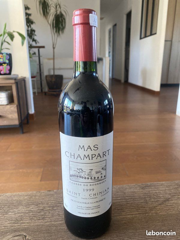 Vin : MAS CHAMPART Saint -Chinian 1999 (image 1)