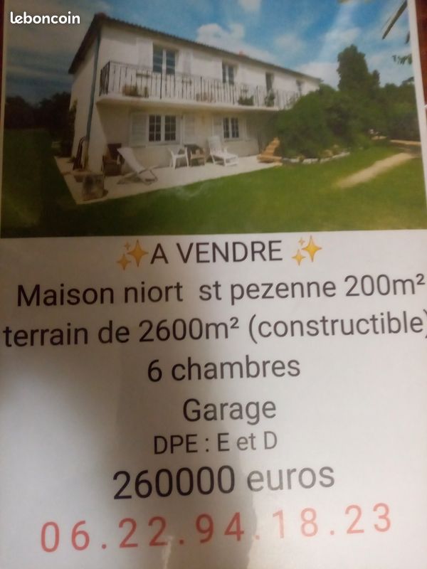 Maison 14 pièces 200 m² · à Niort · 200 m² · 260 000 €