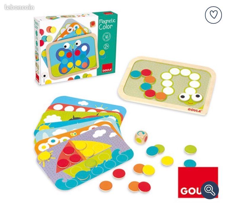 Jeu magnétique en bois Goula (image 1)